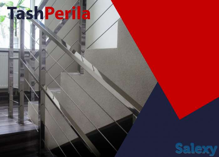 Перила из нержавеющей стали (нержавейки), фотография 1