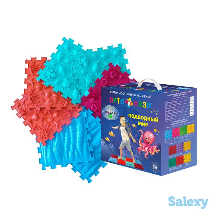 Модульные массажные коврики ОРТО ПАЗЛ, фотография 2