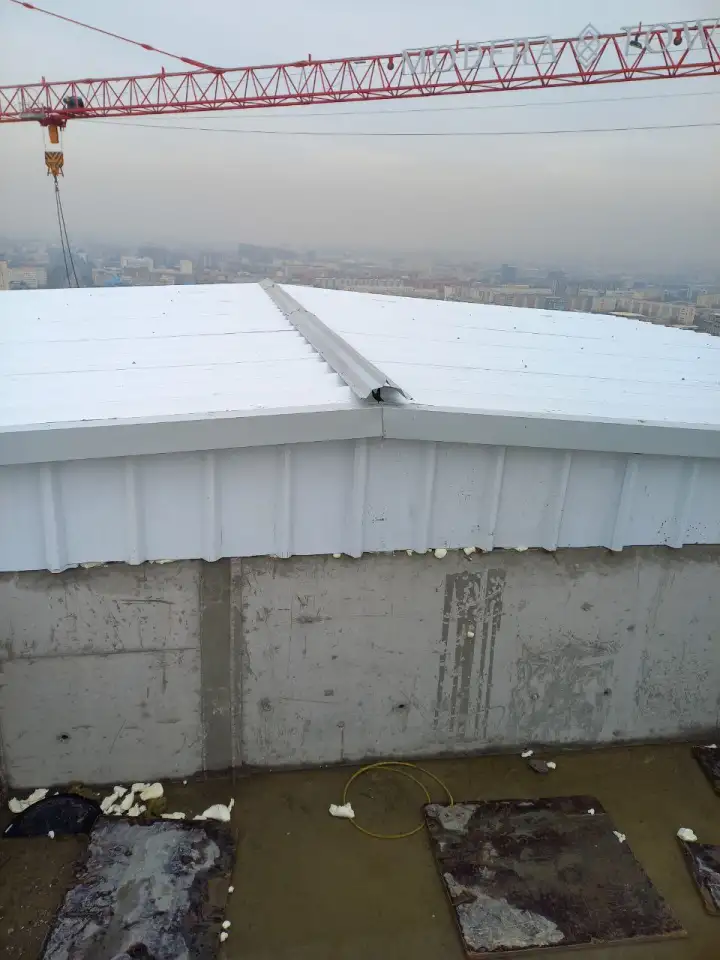 Производство тяжёлых металлоконструкций. Монтаж сендвич панелей, фотография 9