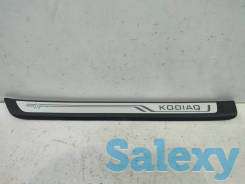 Декоративные накладки на пороги для Skoda Kodiaq, фотография 4