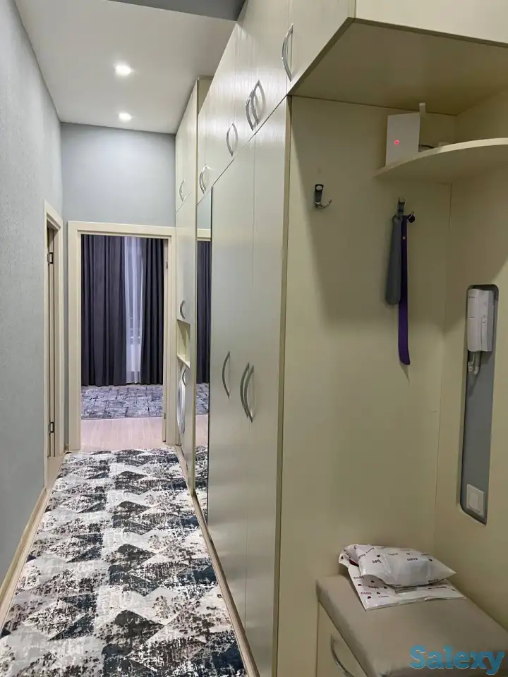 Новостройка,Кушбеги,Golden House2-комнатная,75 м²,евроремонт,меб/тех, фотография 10