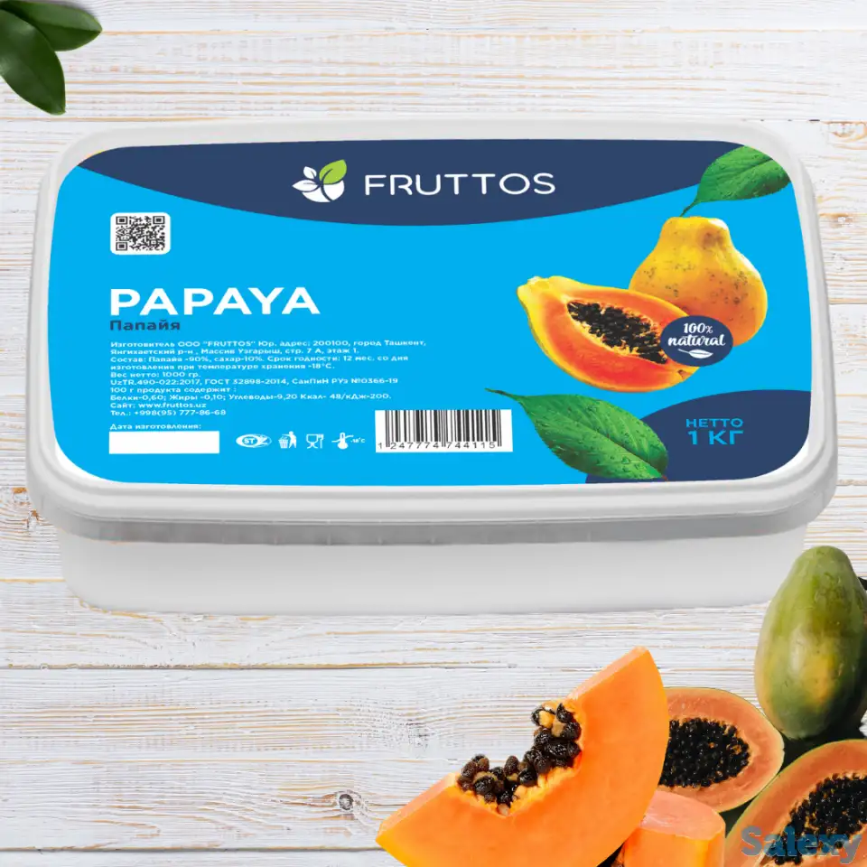 Фруктовое Замороженное Пюре FRUTTOS, фотография 2