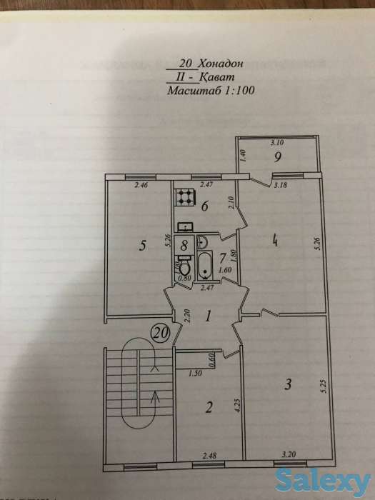 Продаётся 4-комн. на Чиланзаре-11, 2 этаж, фотография 1