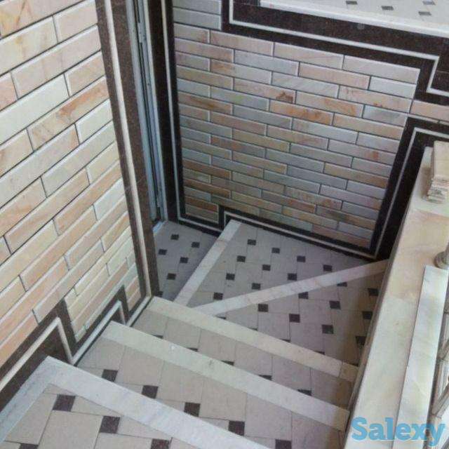 Брусчатка, укладка брусчатки, цоколь, фасад, фотография 8