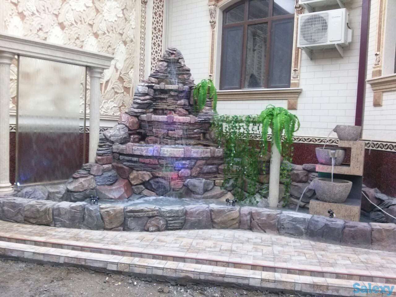 Водопад искуственая работа, фотография 1