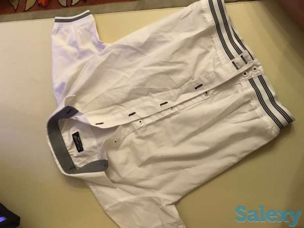 Продам белую рубашку, фотография 1