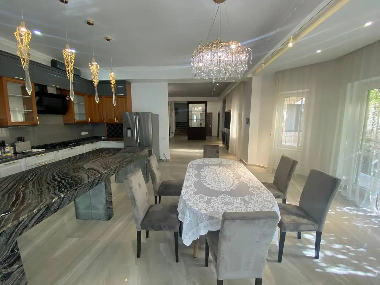 Сдам евродом в центре города, м. Космонавты , 4 спален, бассаун,  6500 у.е., фотография 3