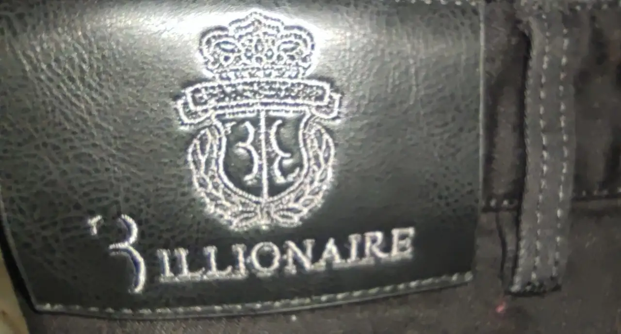 Джинсы Billionaire 36 (52) черные идеальное состояние., фотография 1