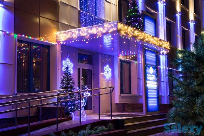 Иллюминация и фасадное освещений сданий., фотография 1