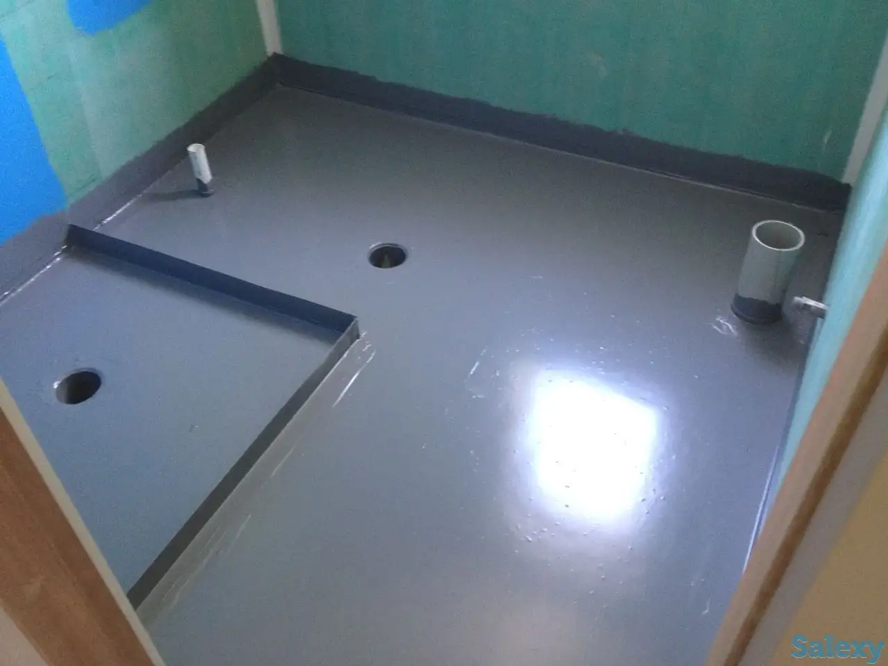 Гидроизоляция в Ташкенте. -гидроизоляция балконов квартир от плесени и сырости -гидроизоляция ванной комнаты и стен -гид, фотография 8