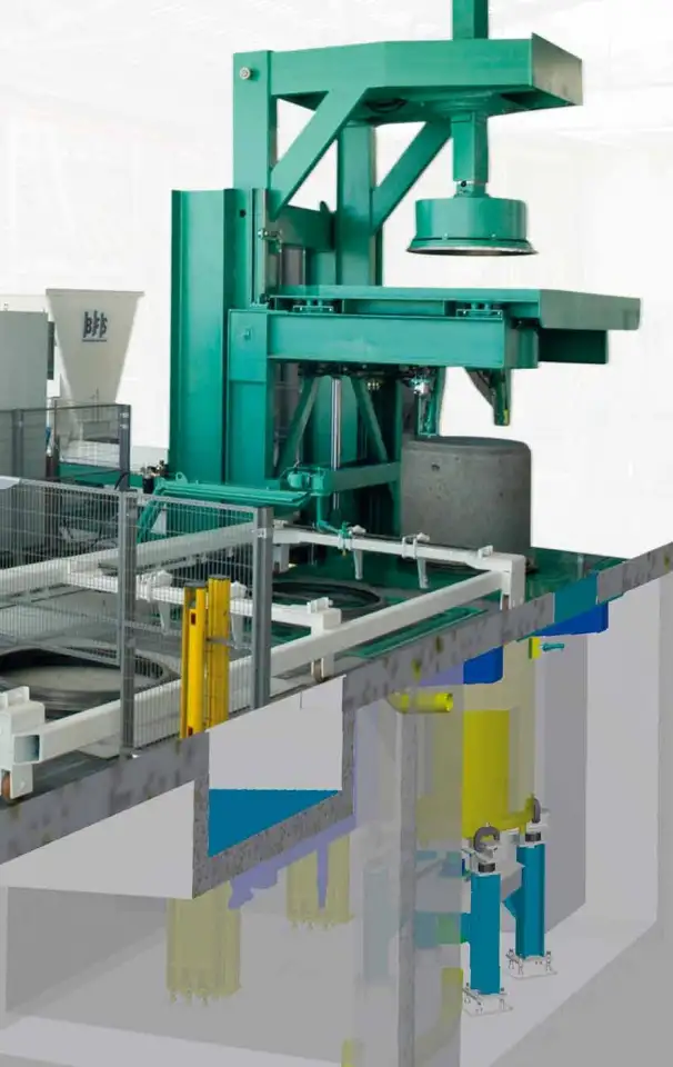 Оборудование для производства бетонных труб ATLANTIC. BFS, фотография 4