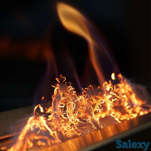 Жаростойкое волокно GLOW FLAME Kratki в Ташкенте, Узбекистан биокамин газовый камин biokamin kratki biofire kamin ideasv, фотография 1