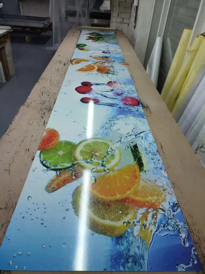 Кухонный фартук на стену, Кухонный гарнитур, Стеновая панель, Скинали, Декор Панель, фотография 6