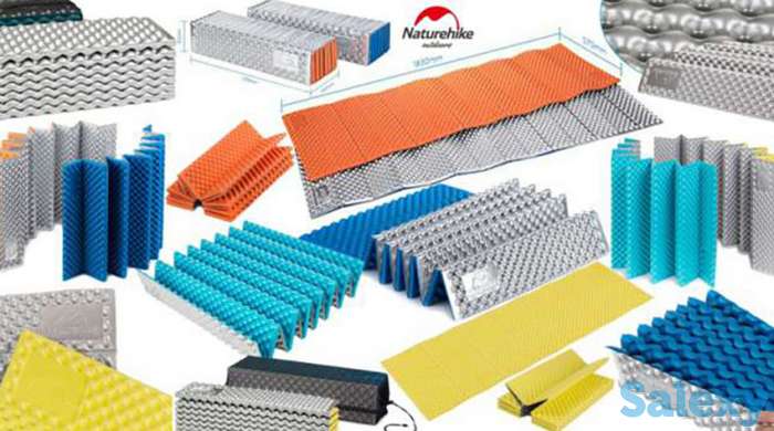 NatureHike –каремат-гармошка полиуретановый лёгкий и компактный коврик, фотография 1