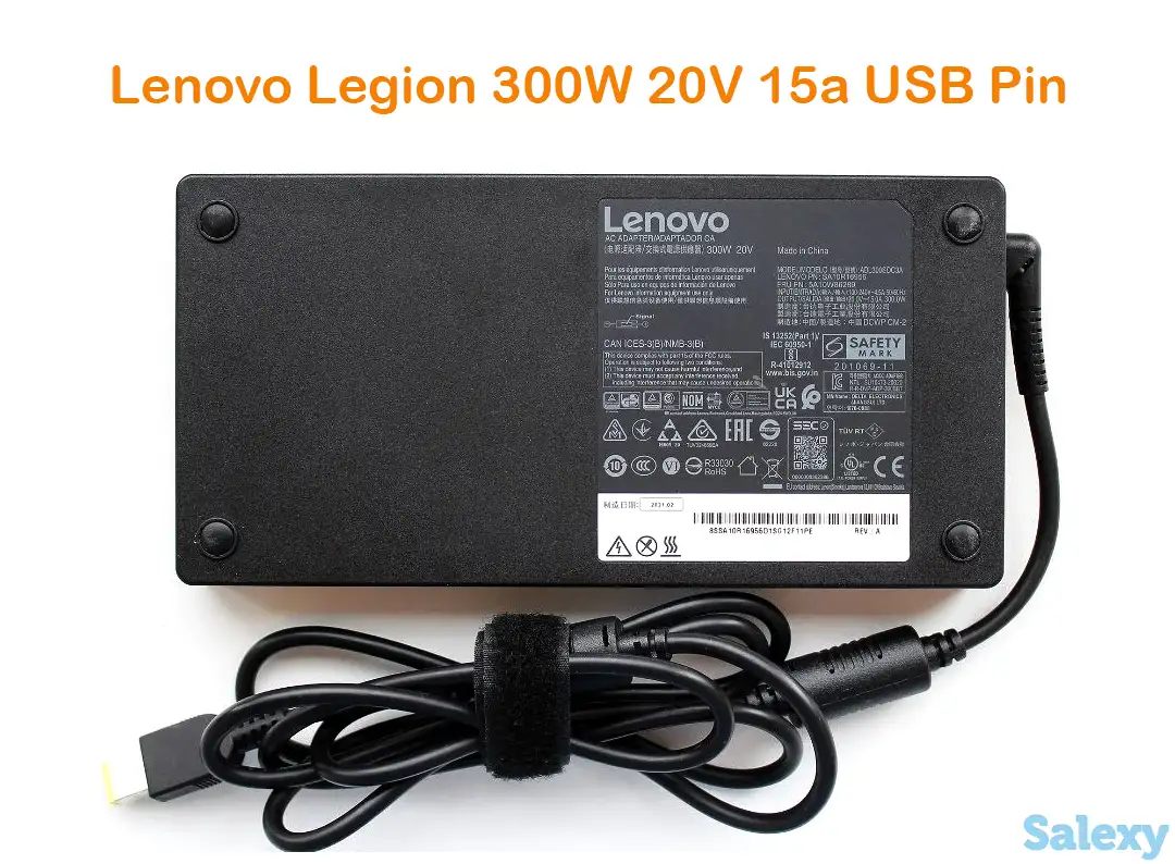 Б П  Lenovo Legion 300W, 20v, 15a, фотография 1