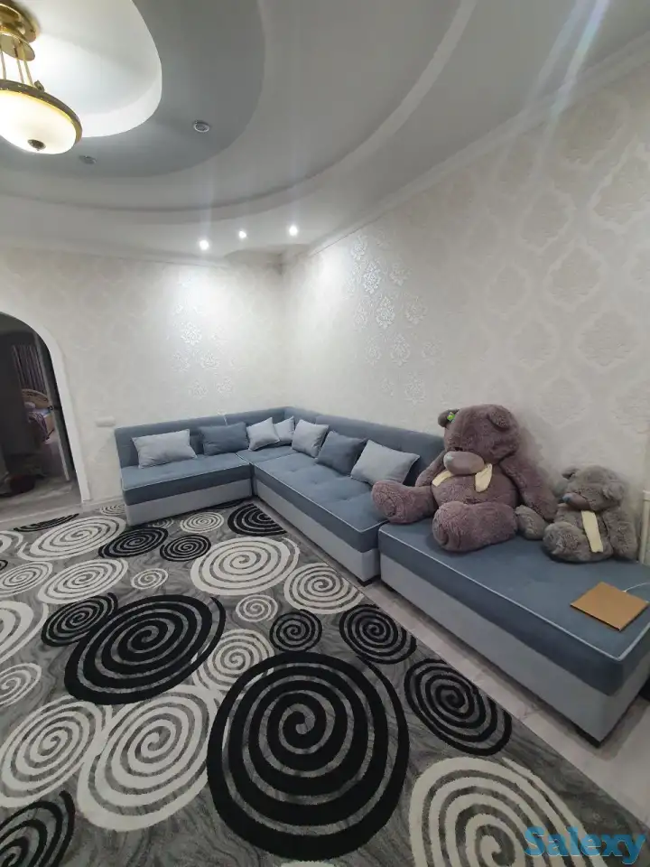 Бобура Центр Своя 3 / 2 / 9 королевский этаж с новым ремонтом и мебелью Яккасарайский район Большой зал 5×5, фотография 5