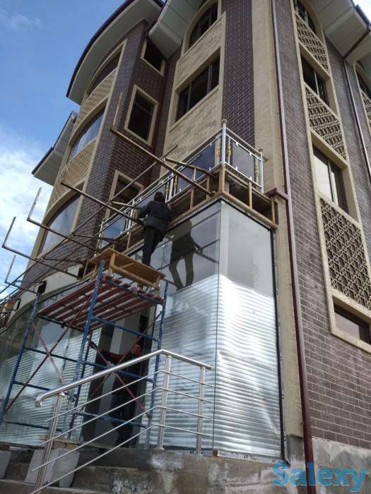 Травертин, фасадные работы, декор, лепка. Все виды фасадных работ, фотография 1