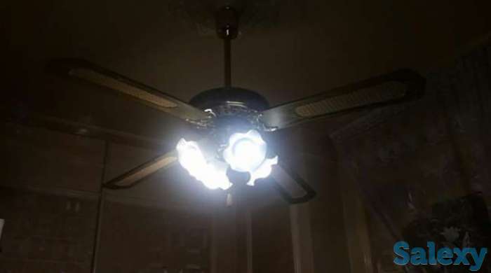 Люстра вентилятор, фотография 1