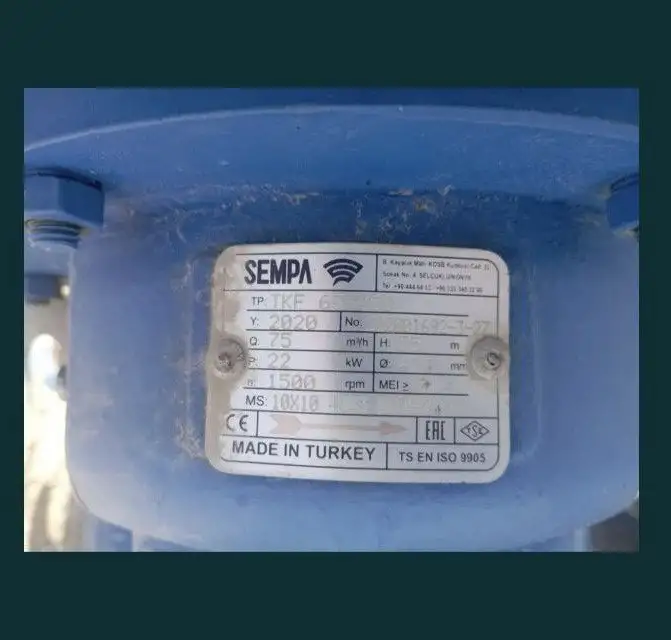 Насос центробежный SEMPA TKF, фотография 1