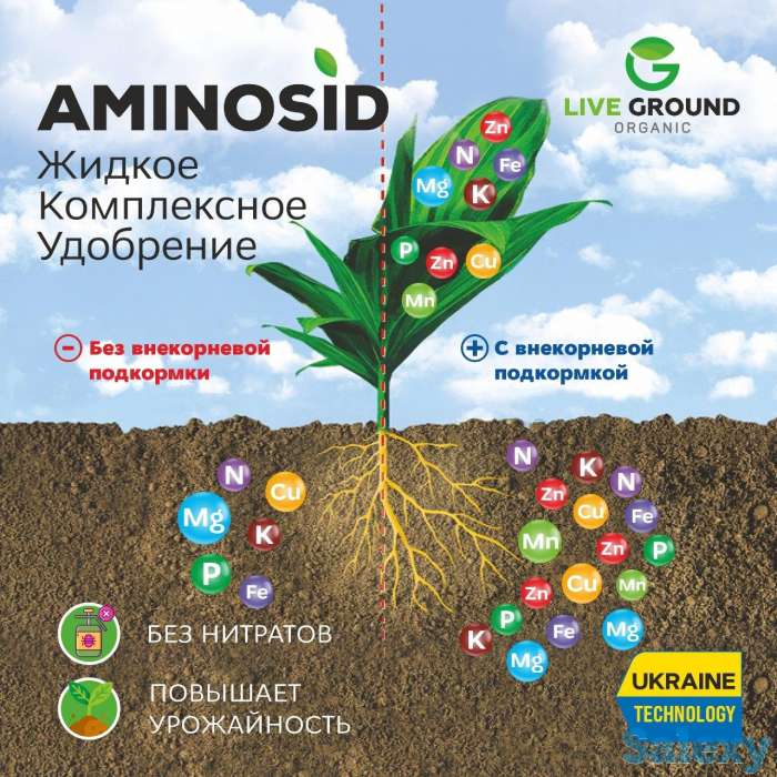 Live Ground Organic савдо белгиси сизга Aminosid суюк ўғитларни таклиф этади., фотография 1