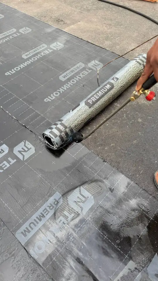 Услуга Гидроизоляция плоские кровли монтаж, фотография 1