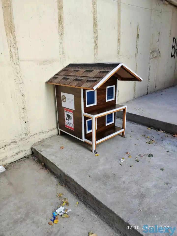 Здравствуйте  хочу  предложить вам домики для кошек. Изготовление и доставка  домиков для кошек любых размеров и форм. У, фотография 7