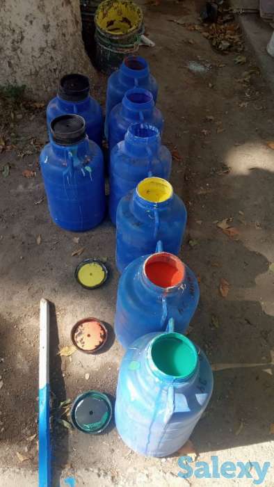 Краска ишлаб чикориш. 20 хил турдаги Водно Дипрессионная Акриловая Краска. Кушимча, ПВА, БУСТИЛАТ, ГРУНТОВКА, БЕТОНОКОНТ, фотография 9