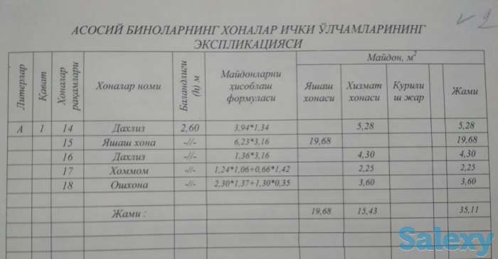 Продажа квартиры, Куйлюк 6, фотография 2
