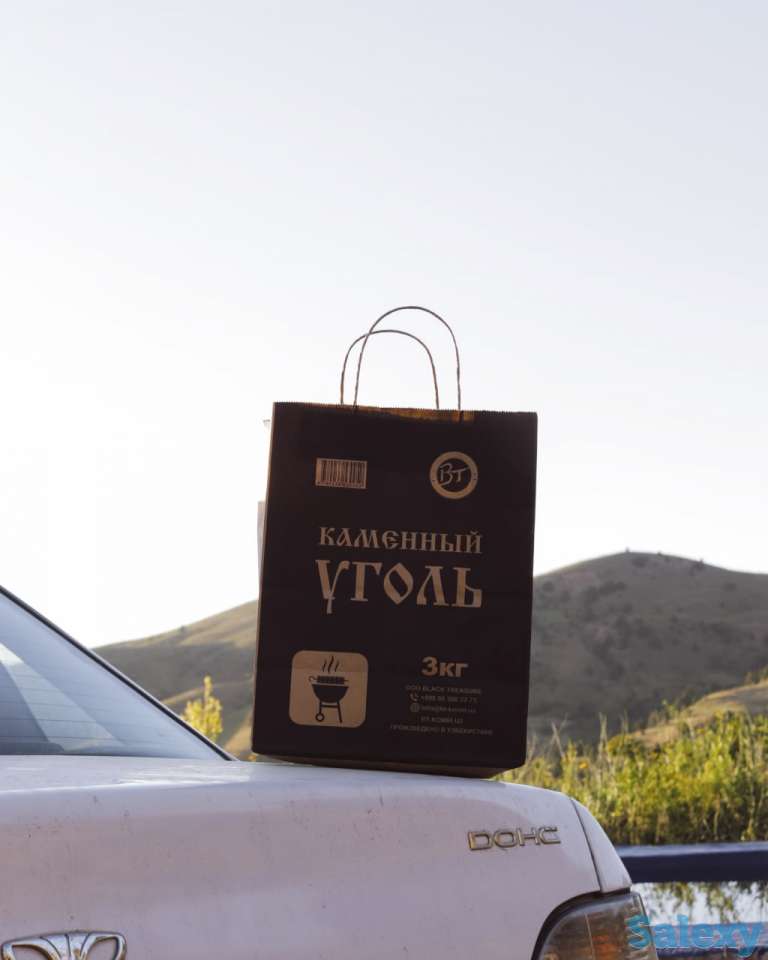 BLACK TREASURE каменный уголь 3 кг, фотография 1