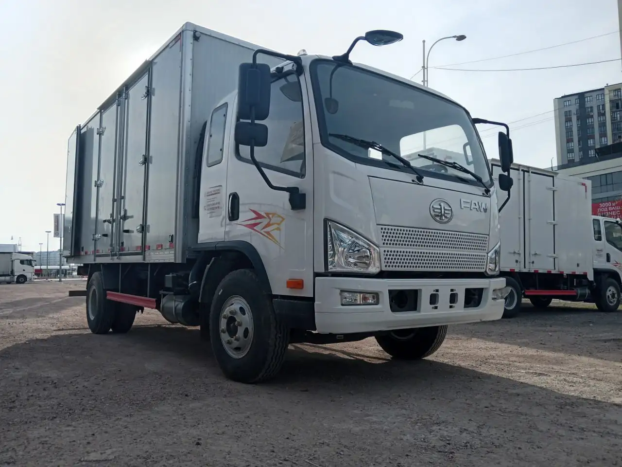 Автофургон промтоварный FAW Tiger V 21,6м3, фотография 2