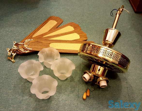 Люстра-вентилятор, фотография 1