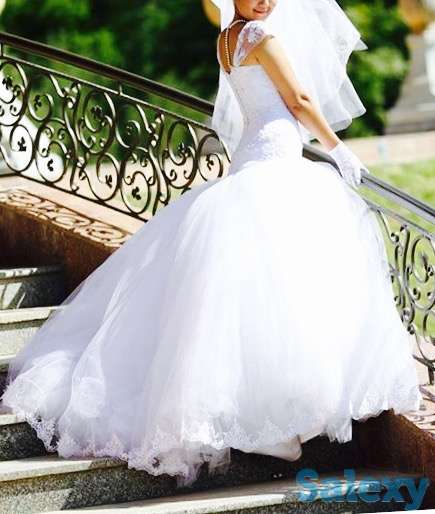 Своё белое свадебное платье 