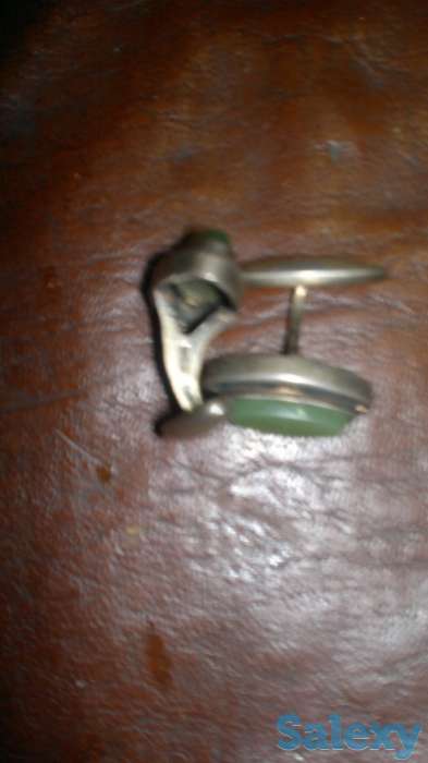 продам запонки серебряные, фотография 2