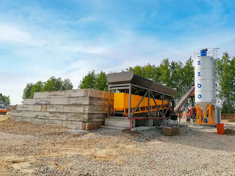 Стационарный бетонный завод лента 36, фотография 3