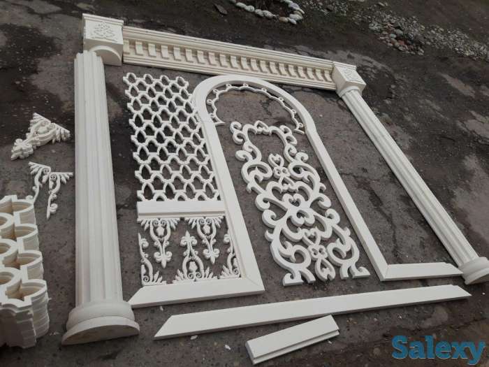 Травертин, фасадные работы, декор, лепка. Все виды фасадных работ, фотография 5