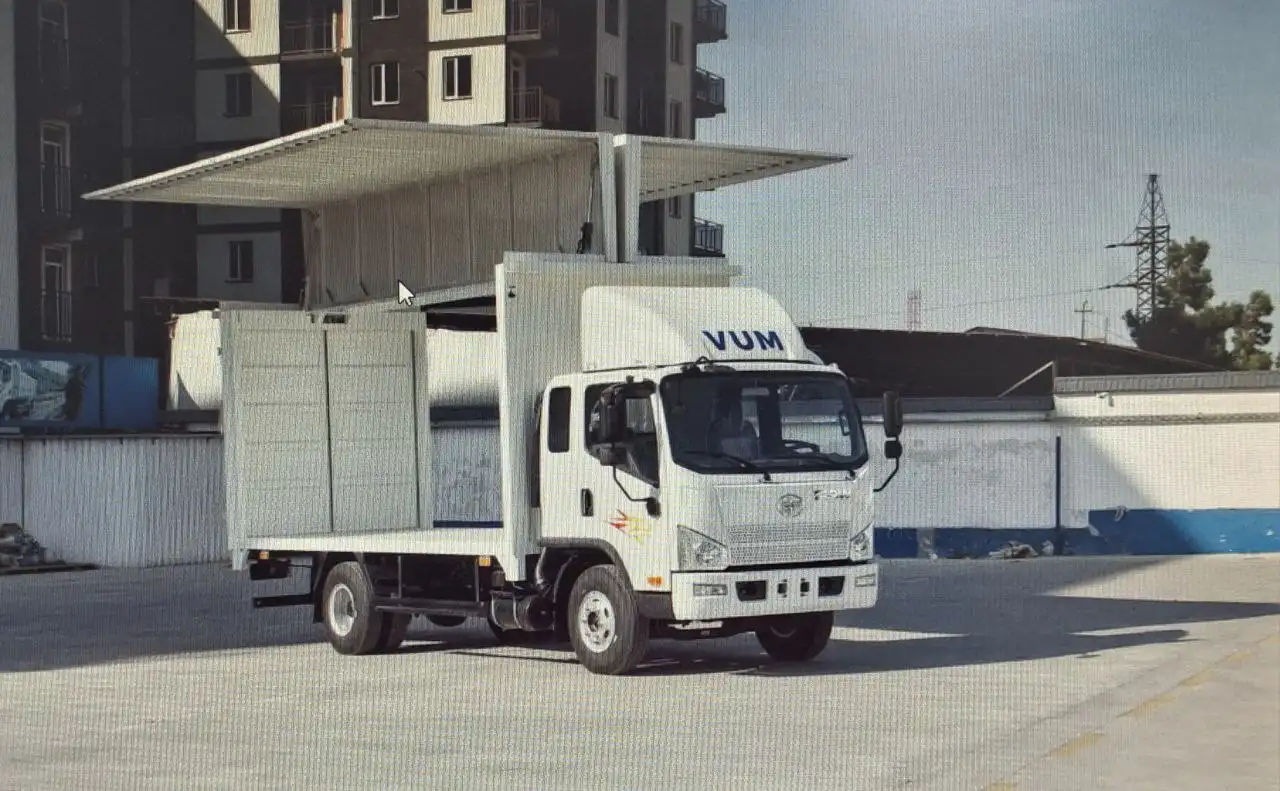 Автофургон цельнометаллический FAW Tiger V бабочка, фотография 4