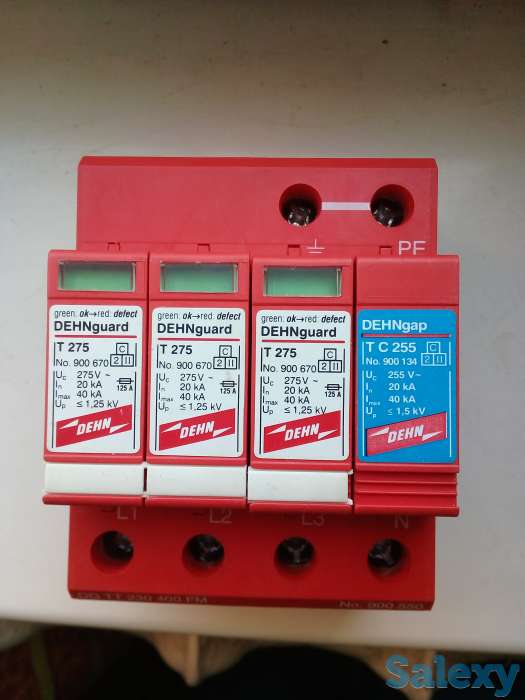 АВТОМАТЫ искрозащиты DEHNguard новые со схемой подключения, фотография 1