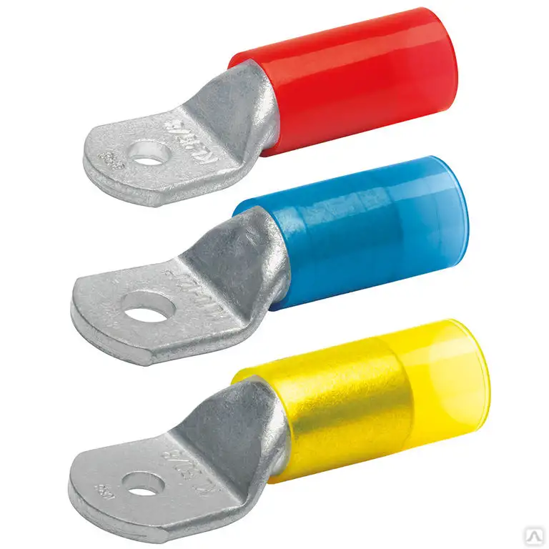 Наконечники кабельные медный, Маркировка: ТА 10-8-4.5; ТА 16-8-5.4; ТА 25-8-7..., Марка: АД31М; АД1; М2, фотография 1