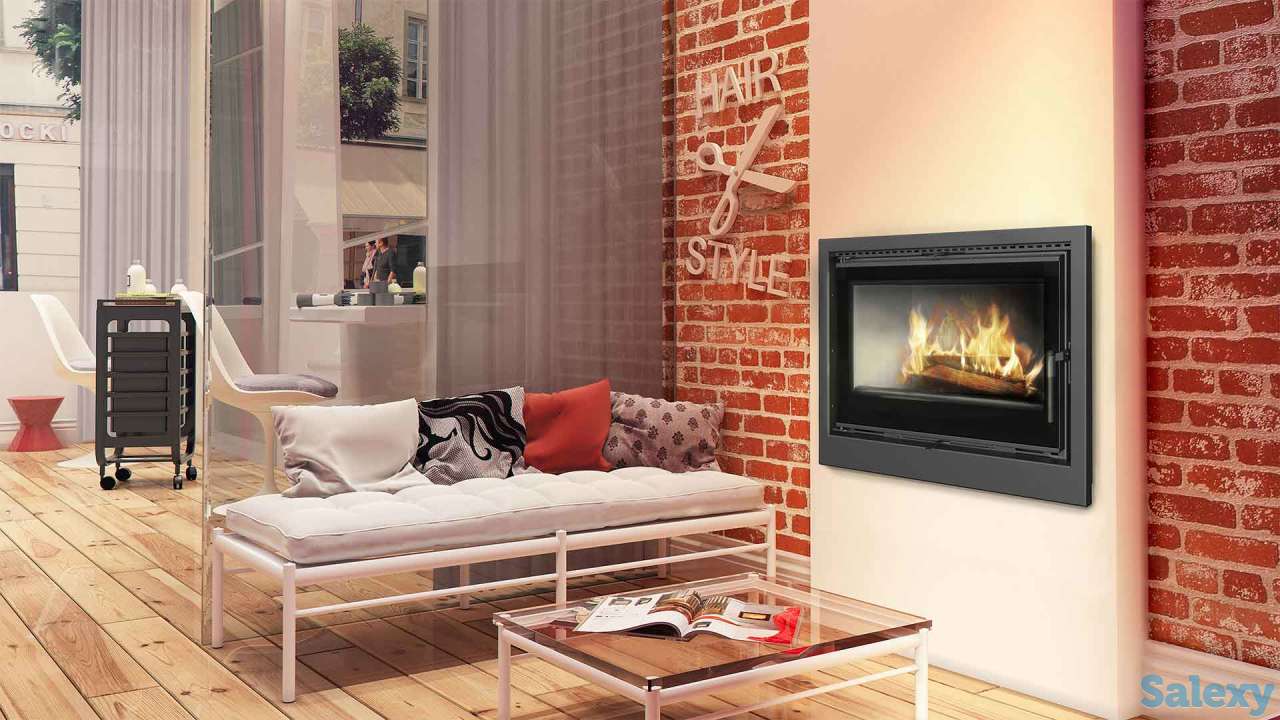 Стальной камин kaseta arke 80 на 120 км² в Ташкенте, Узбекистане камин, топка, pech, kamin, ideasvet, фотография 5