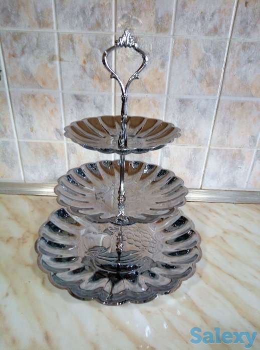 Мельхиоровая посуда для праздничного стола, фотография 1