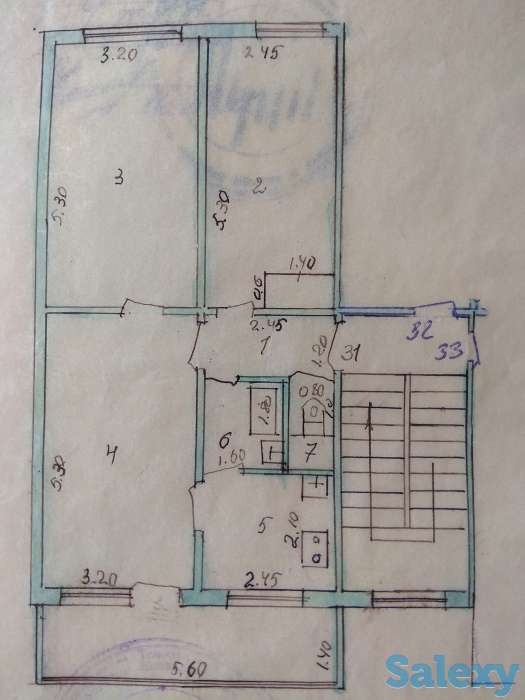 Продам трёхкомнатную квартиру с евроремонтом, Чиланзар 19, фотография 12