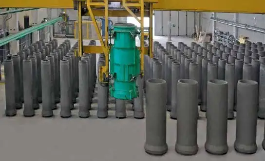 Оборудование для производства бетонных труб  VIHY Multicast, Дания, фотография 12