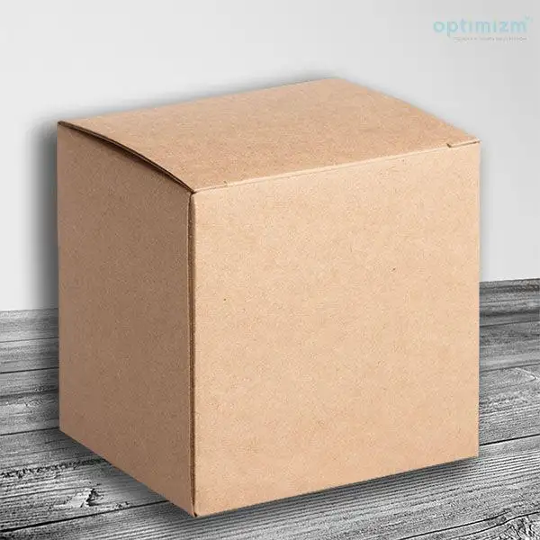 Крафт и белые коробки с крышкой, фотография 6