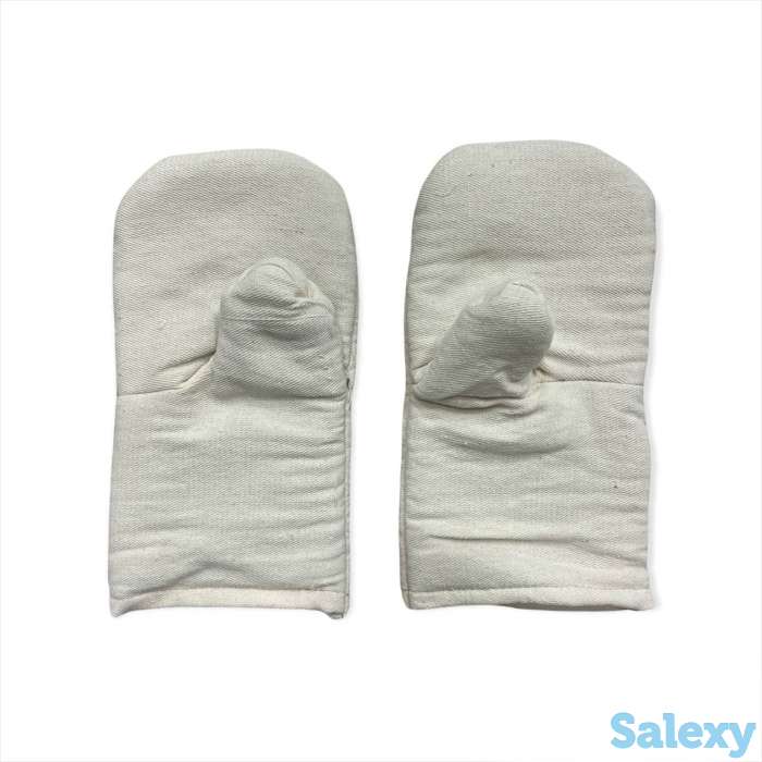 Рукавицы утепленные хб (двухнитка), фотография 2