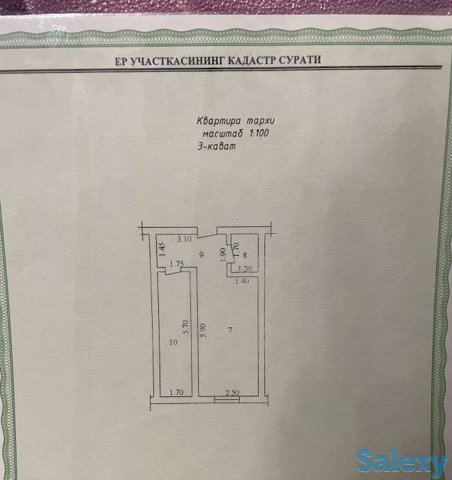 Продаётся своя 1ком. квартира(массив ФЕРУЗА)новостройка, фотография 2