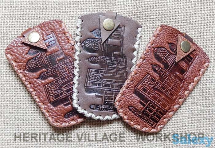 Кожаные футляры для ключей., фотография 9