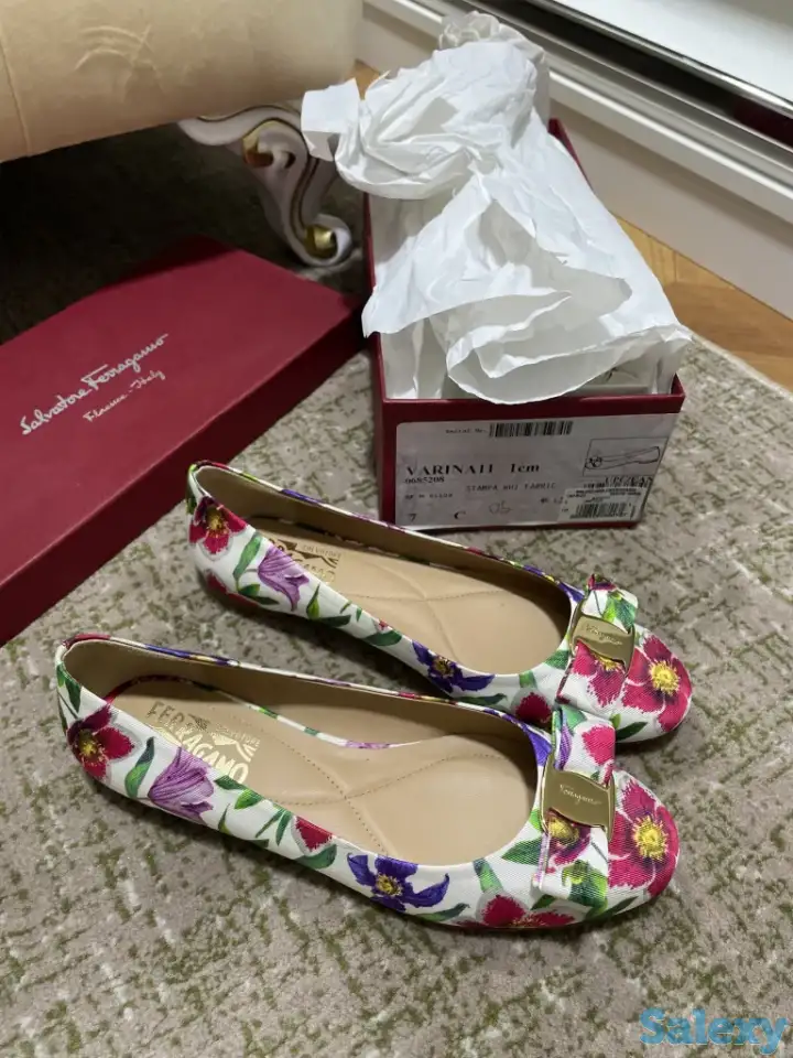 Продам новые балетки Salvatore Ferragamo, фотография 3