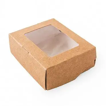 Готовые крафт и белые коробки с крышкой, фотография 5