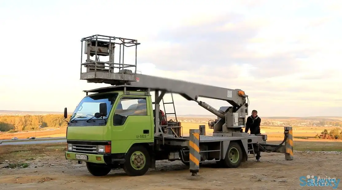 Услуги, аренда, заказ Автовышки, фотография 2