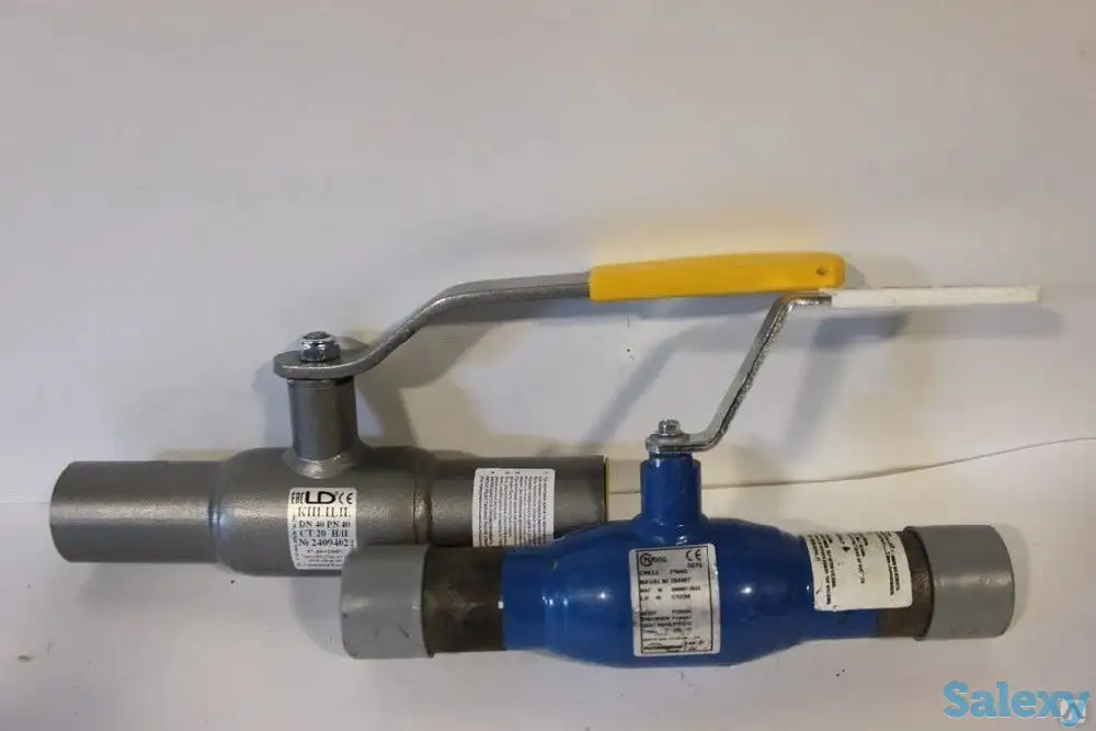 кран шаровой приварной LD, фотография 1